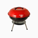 Asador de Carbón Redlemon Hikeo 83344 Parrilla Portátil 36 cm Rojo con Negro