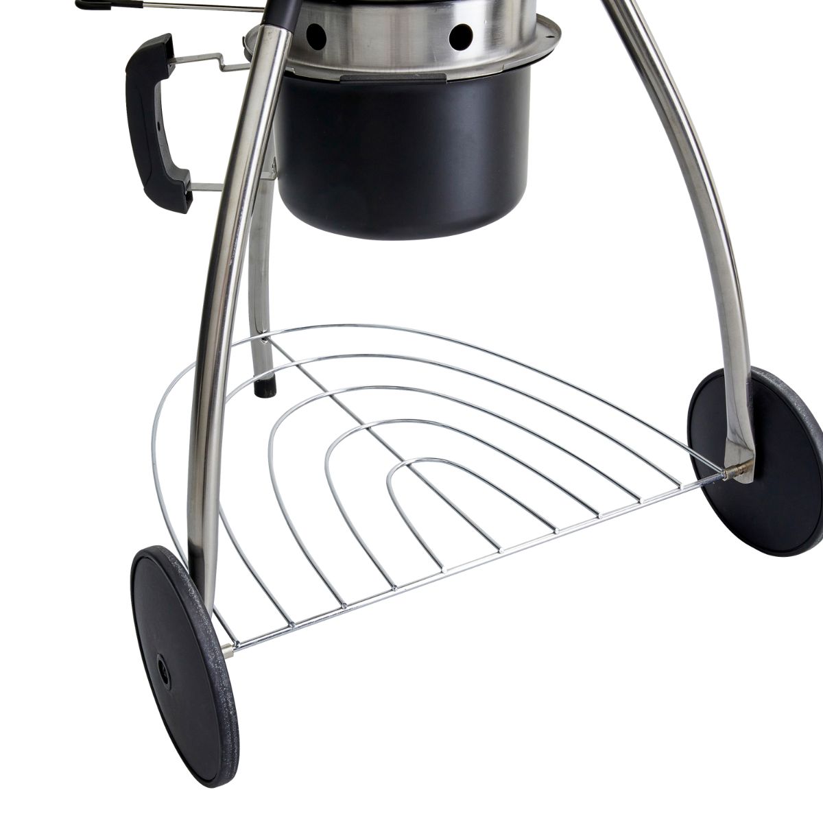 Foto 7 | Asador De Carbón Kettle Pro 22 Pulgadas De Acero Con Termómetro