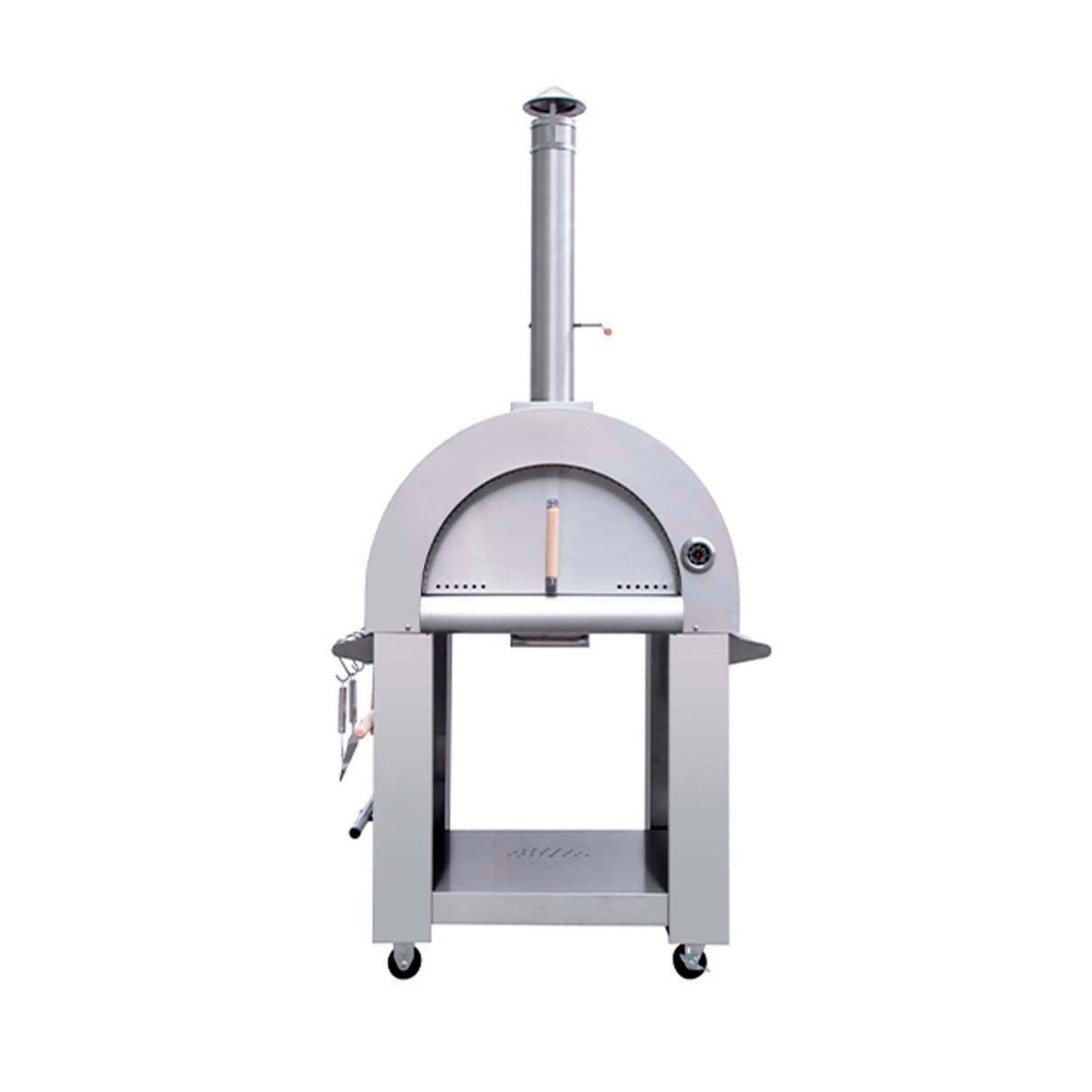 Horno Profesional de Leña para Pizzas Thor Kitchen Acero Inoxidable Hpo01ss