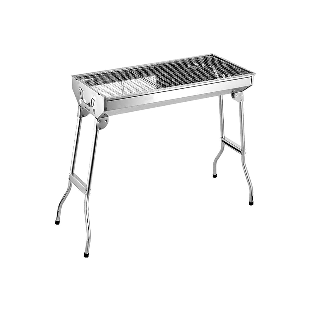 Asador de Acero Inoxidable Ilios Innova Plegable Plateado