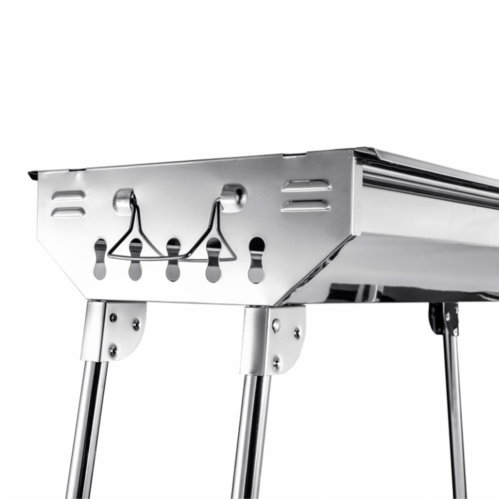 Foto 5 | Asador de Acero Inoxidable Ilios Innova Plegable Plateado