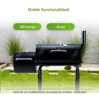 Foto 3 | Asador De Carbón Con Ahumador Lateral Achum01 Avera