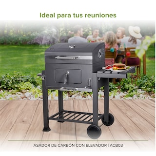 Foto 2 | Asador De Carbón Con Elevador De Parrilla Acb03 Avera