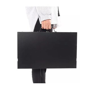Foto 4 | Parrilla Asador Plegable con Accesorios Camping Portátil Negro