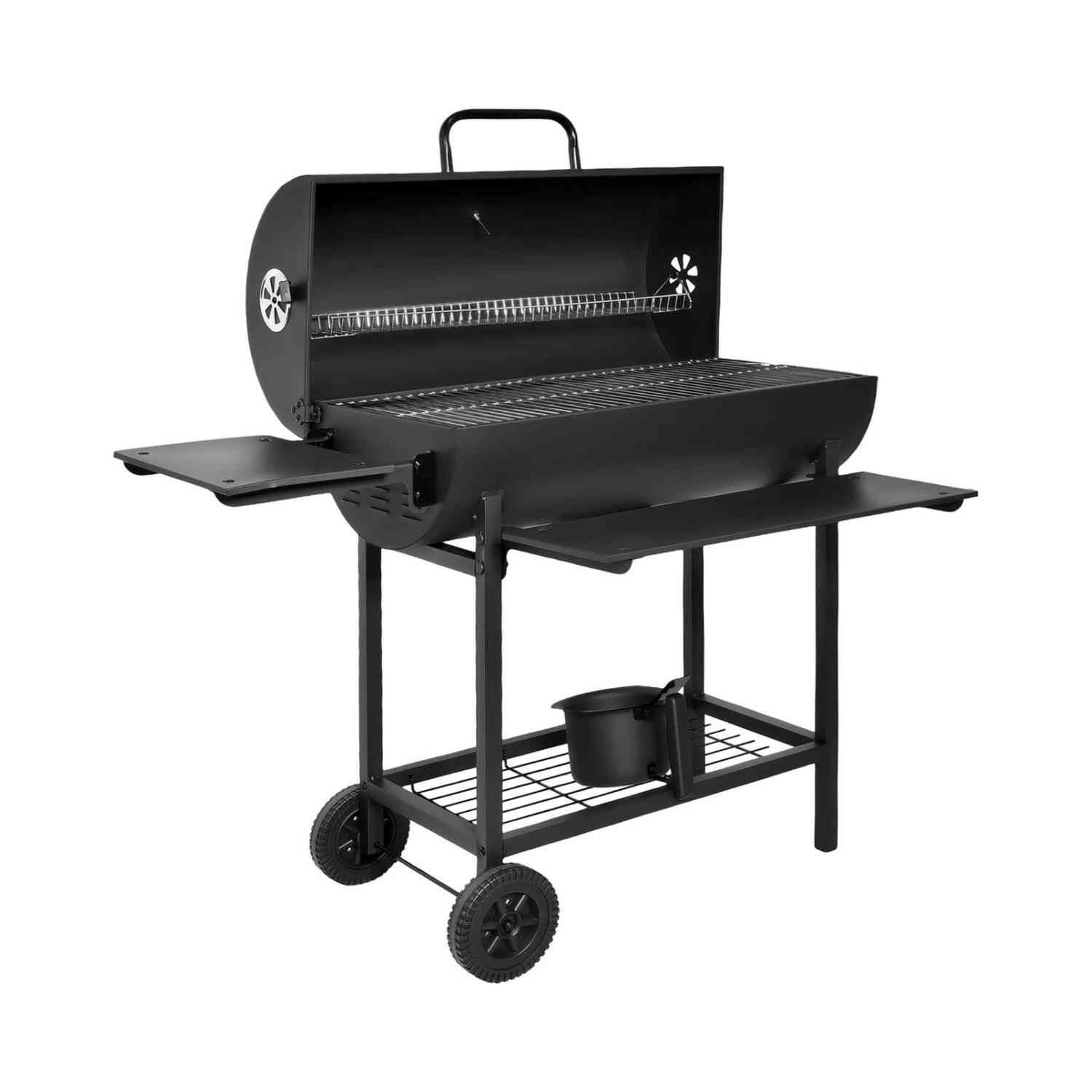 Foto 2 | Asador Carbon Ahumador Parrilla 70cm Mesa Frontal + Cenicero