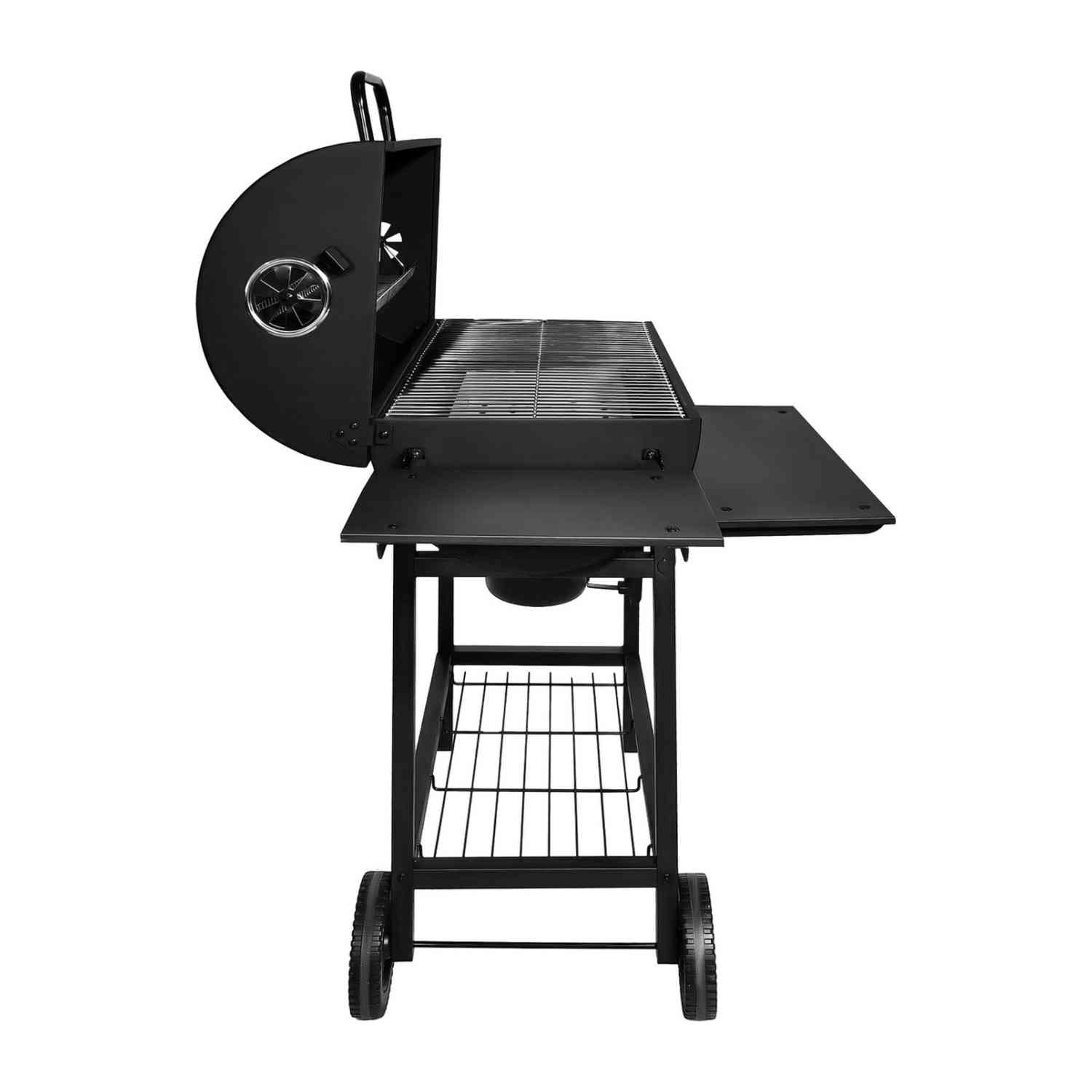 Foto 4 pulgar | Asador Carbon Ahumador Parrilla 70cm Mesa Frontal + Cenicero