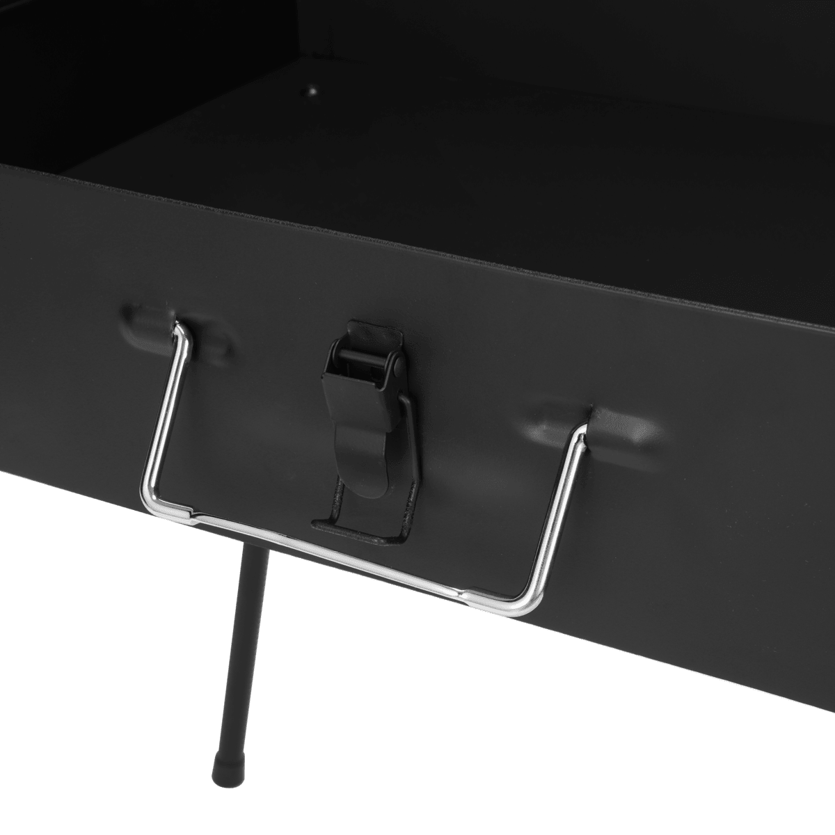 Foto 7 pulgar | Asador De Carbón Portátil Plegable En Maletín De Acero