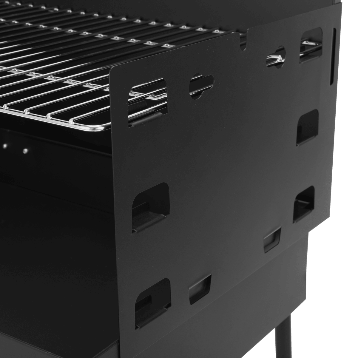 Foto 7 | Asador De Carbón Portátil Plegable En Maletín De Acero