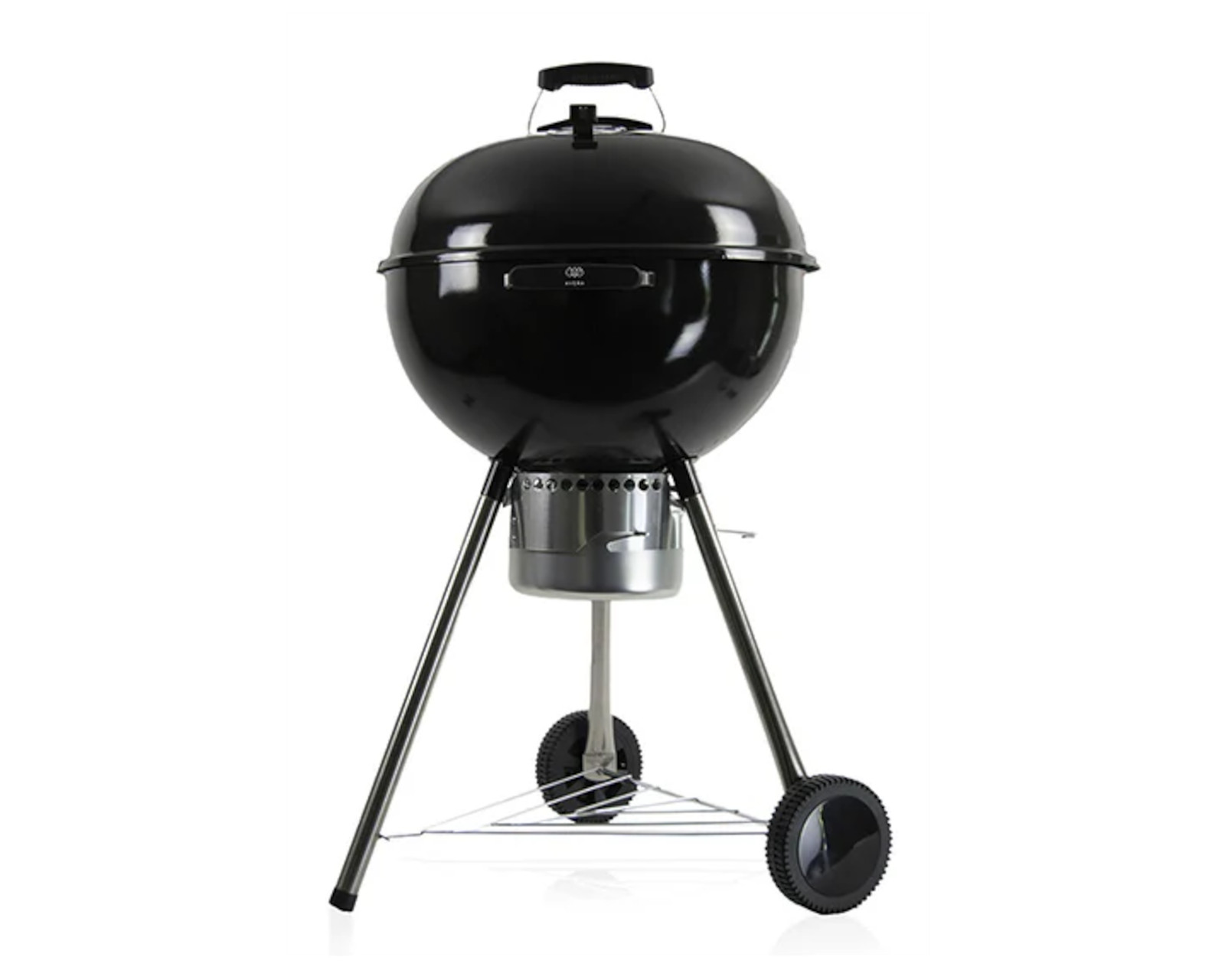 Asador De Carbon Profesional 22'' Con Termómetro