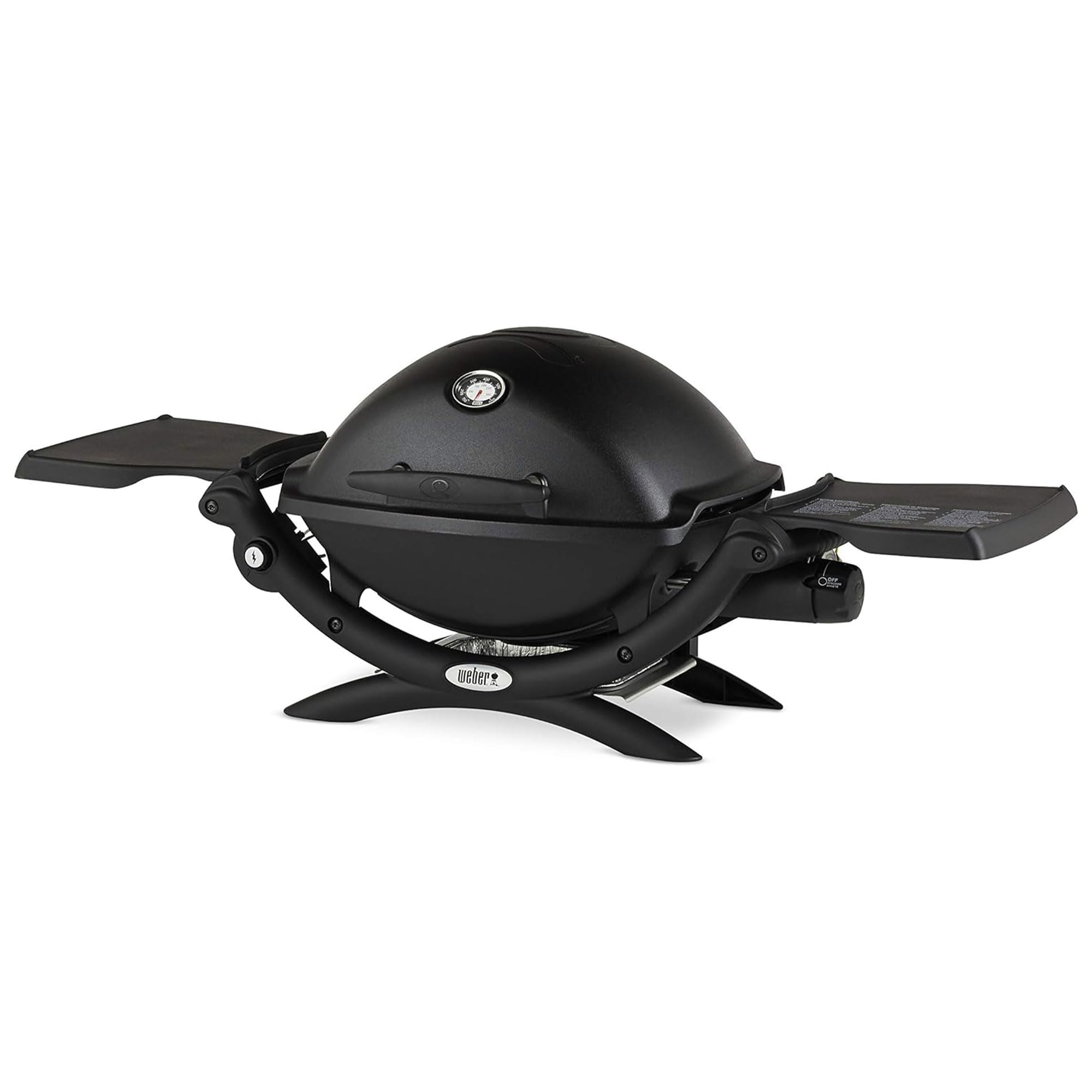 Foto 2 pulgar | Grill Weber Q1200, Propano Líquido Negro, 8500 Btu, 189 Pulgadas Cuadradas - Venta Internacional.