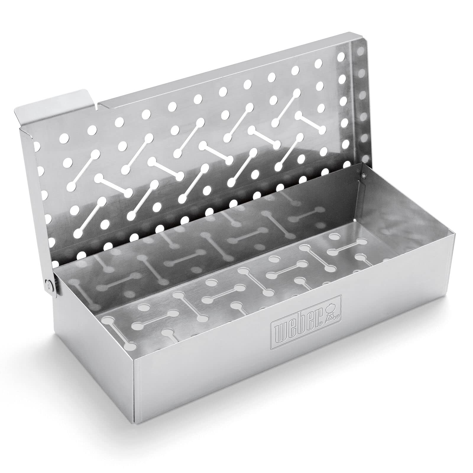 Foto 2 pulgar | Caja Para Ahumar Weber Universal De Acero Inoxidable 9,8 X 4,5 X 2 Cm - Venta Internacional.