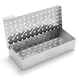 Foto 1 | Caja Para Ahumar Weber Universal De Acero Inoxidable 9,8 X 4,5 X 2 Cm - Venta Internacional.