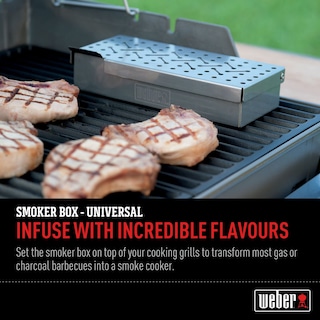 Foto 4 | Caja Para Ahumar Weber Universal De Acero Inoxidable 9,8 X 4,5 X 2 Cm - Venta Internacional.
