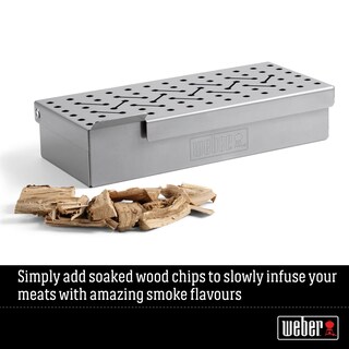 Foto 5 | Caja Para Ahumar Weber Universal De Acero Inoxidable 9,8 X 4,5 X 2 Cm - Venta Internacional.