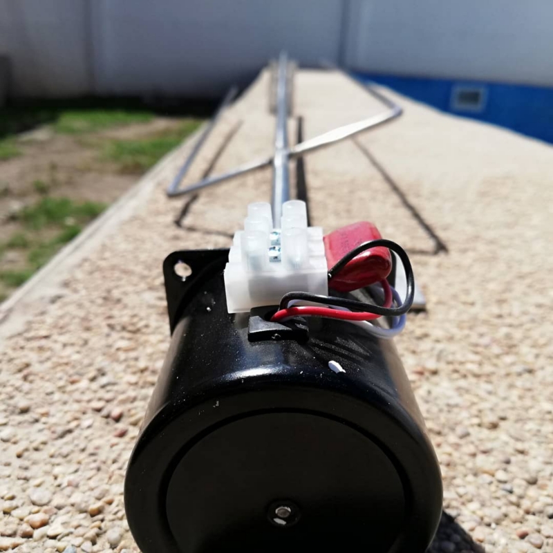 Foto 5 pulgar | Spiedo Motor + Trident De 1,2 M Para Parrillas De Hasta 35 Kg, Acero Inoxidable  - Venta Internacional.