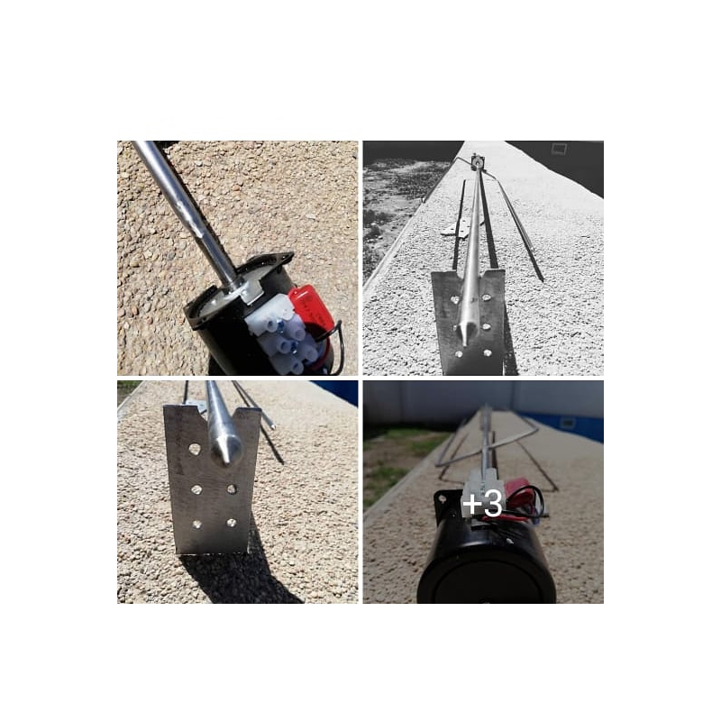 Foto 6 pulgar | Spiedo Motor + Trident De 1,2 M Para Parrillas De Hasta 35 Kg, Acero Inoxidable  - Venta Internacional.