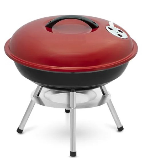 Foto 7 pulgar | Estufa Para Barbacoa, Miniredonda, 36 Cm, Con Parrilla Asada - Venta Internacional.