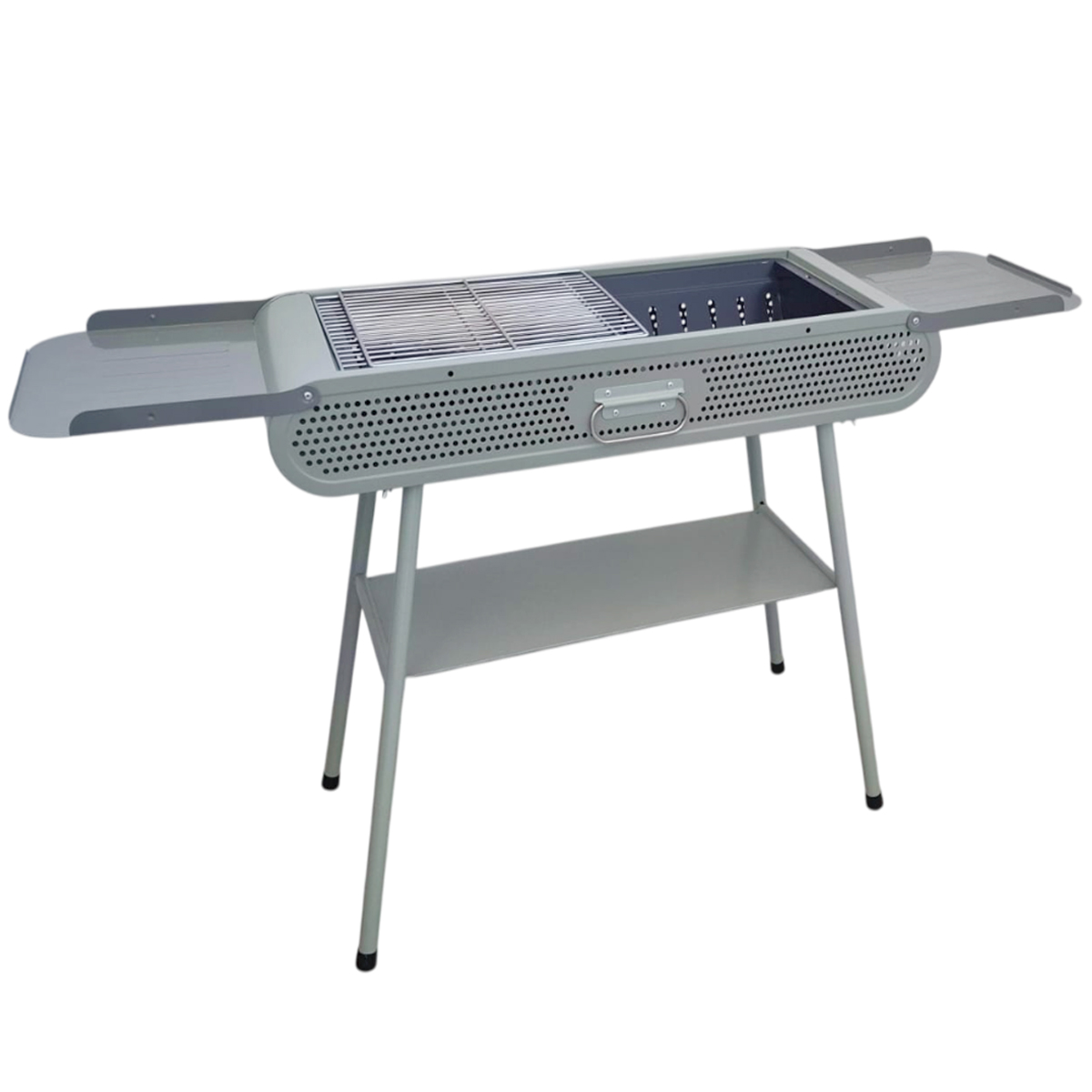 Foto 2 pulgar | Parrilla Asador De Carbon Plegable Portatil Camping Color Gris