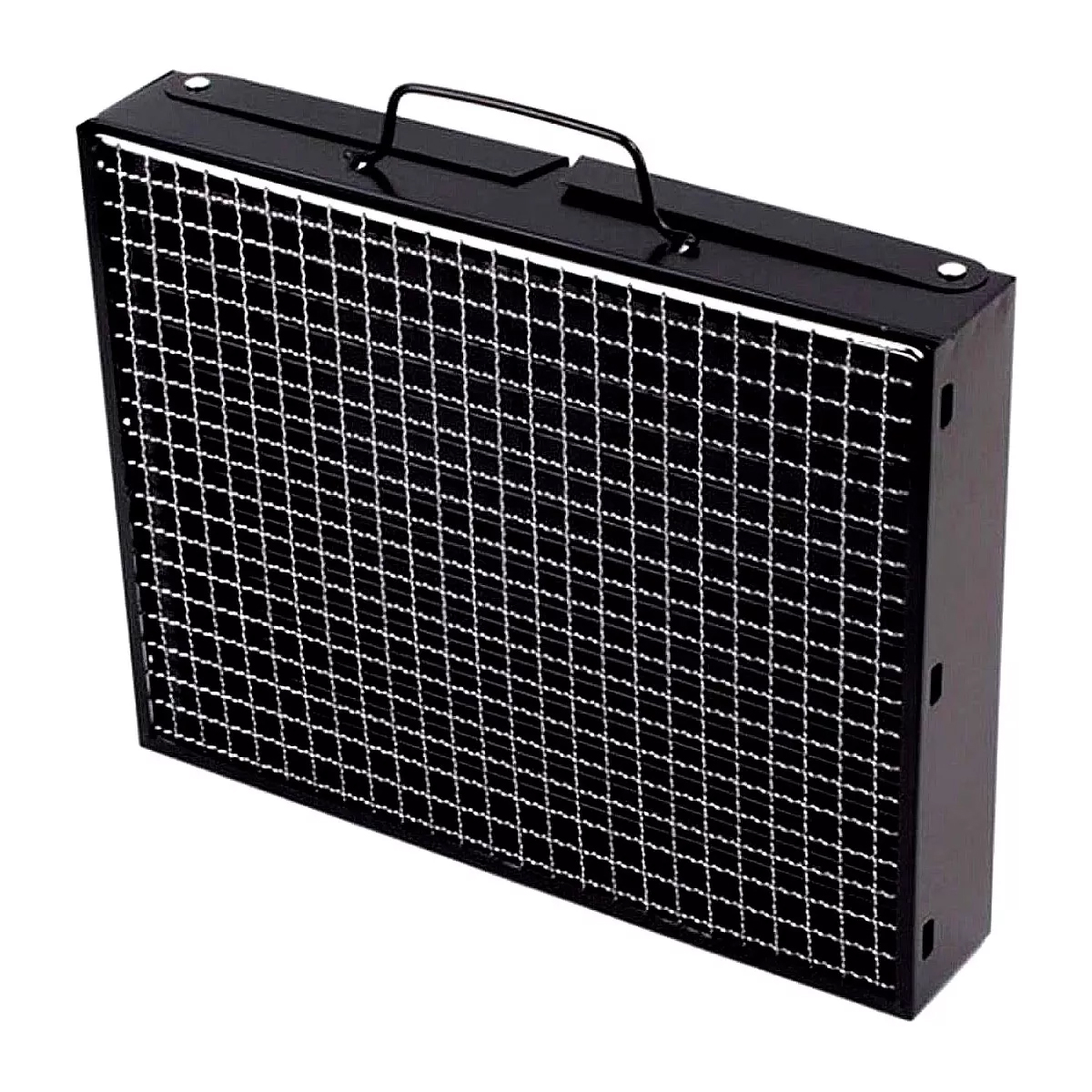 Foto 5 pulgar | Parrilla Plegable Asador De Carbón Portátil Jardín Camping Color Negro