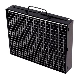 Foto 4 | Parrilla Plegable Asador De Carbón Portátil Jardín Camping Color Negro
