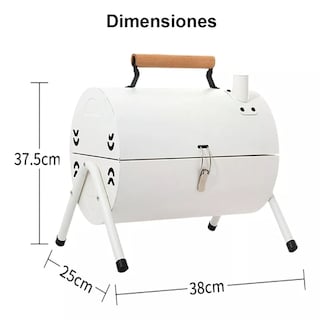 Foto 2 | Parrilla Plegable Asador De Carbón Doble Cara Portátil