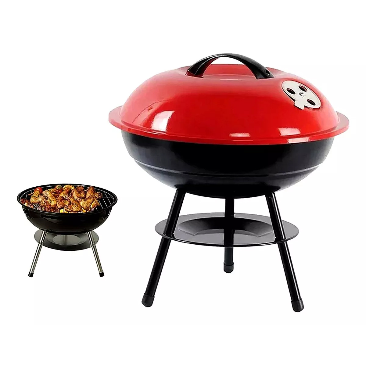 Foto 4 pulgar | Parrilla Plegable Asador De Carbón Aire Libre Portátil