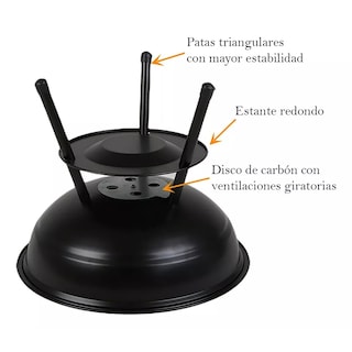 Foto 4 | Parrilla Plegable Asador De Carbón Aire Libre Portátil