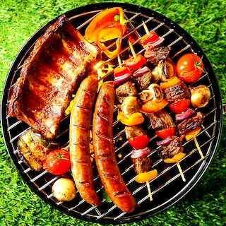 Foto 8 | Parrilla Plegable Asador De Carbón Aire Libre Portátil