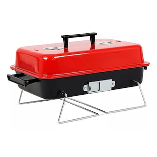 Foto 3 | Parrilla Portátil de Carbón Plegable Kitchenes Tapa Roja
