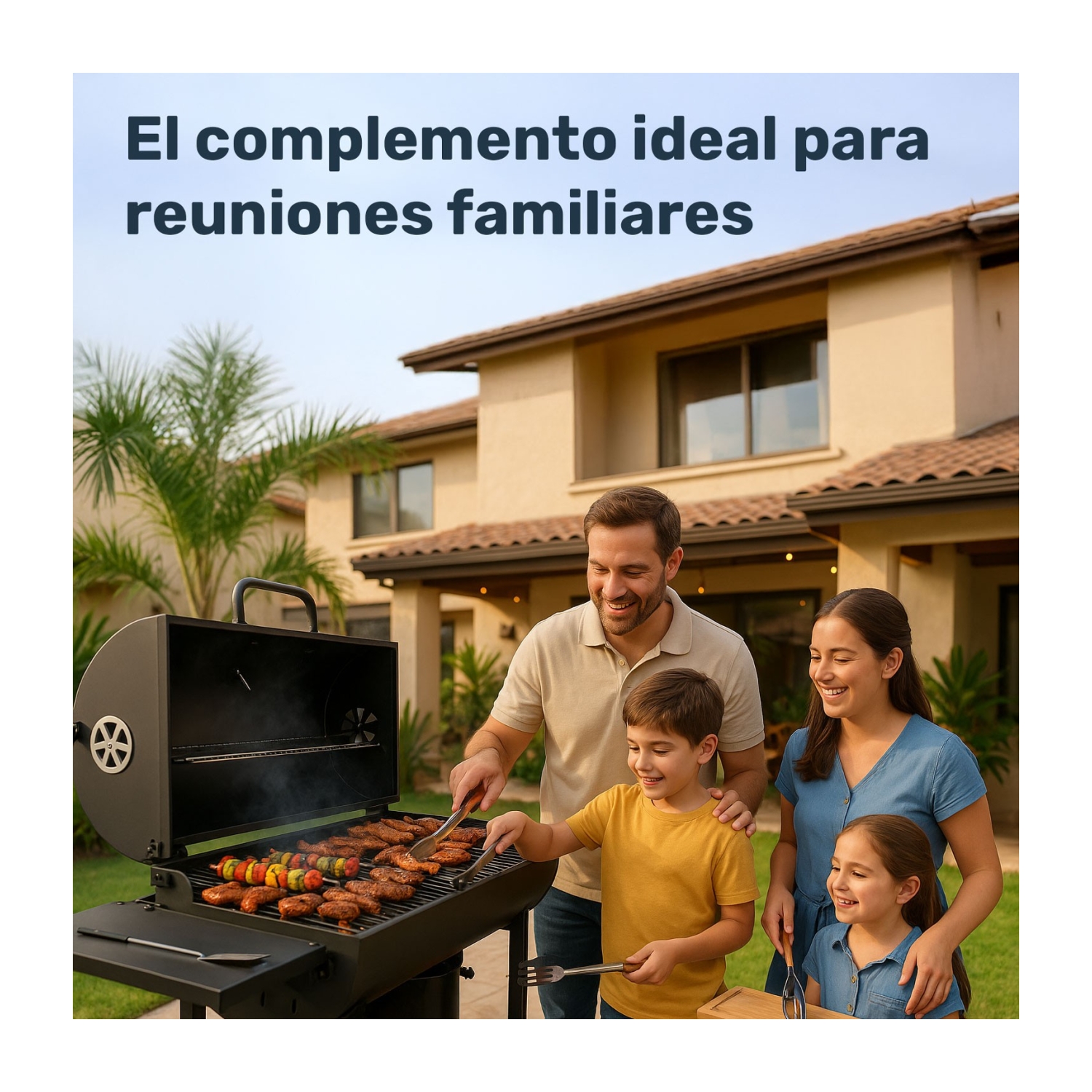 Foto 5 | Asador Carne Parrilla Carbon Bbq Movil Termometro Cenicero Jardimex