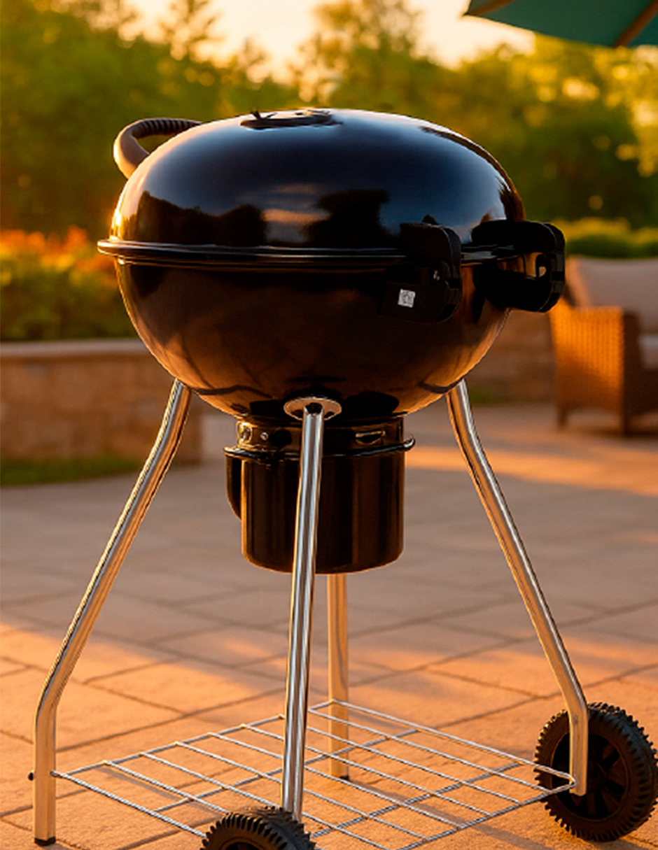 Foto 3 pulgar | Asador De Carbón Charbroil Kettle 18.5″