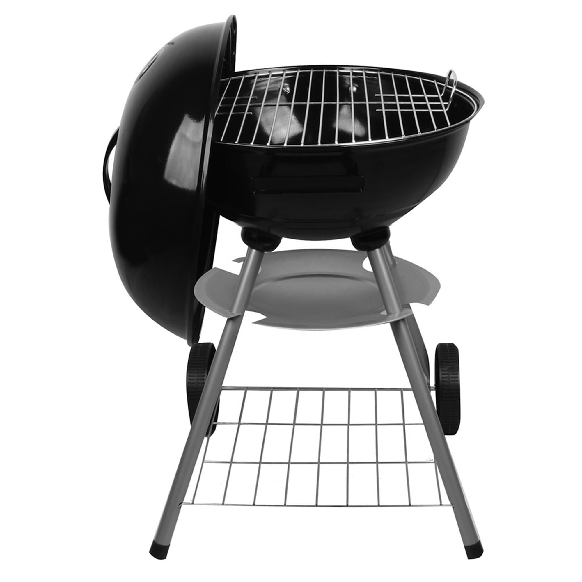 Foto 4 pulgar | Asador Al Carbon Portatil  Acero Inoxidable Negro