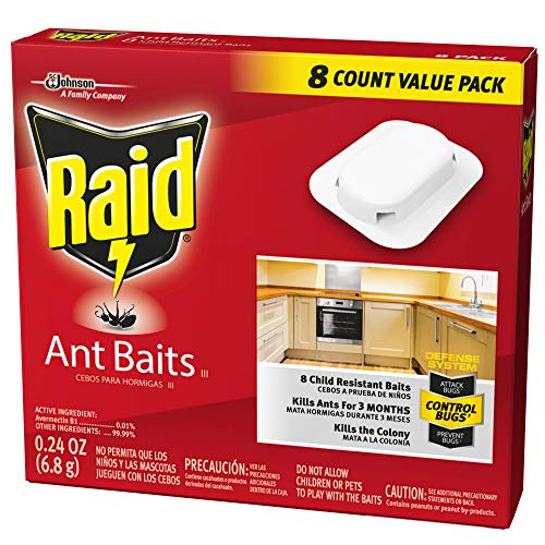 Foto 4 pulgar | Venta Internacional- Cebo para Hormigas Raid para Uso Doméstico 8 Piezas