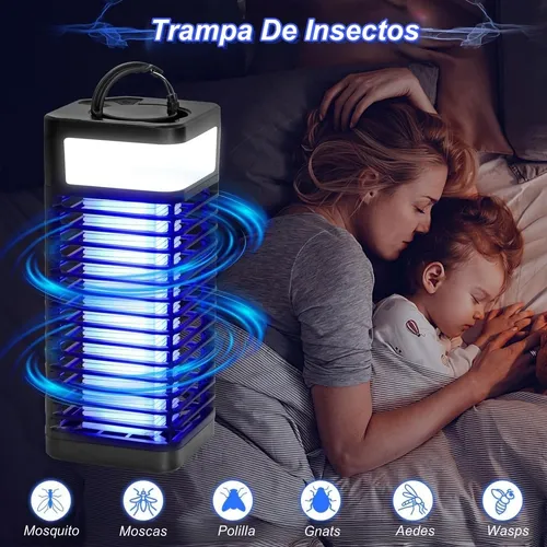 Foto 4 pulgar | Lámpara Mata Mosquitos Xtellar Impermeable USB Portátil
