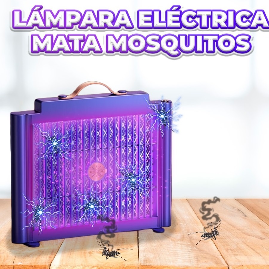 Foto 2 | Lampara Uv Trampa Anti Moscos Recargable Rectangular ''zapper''