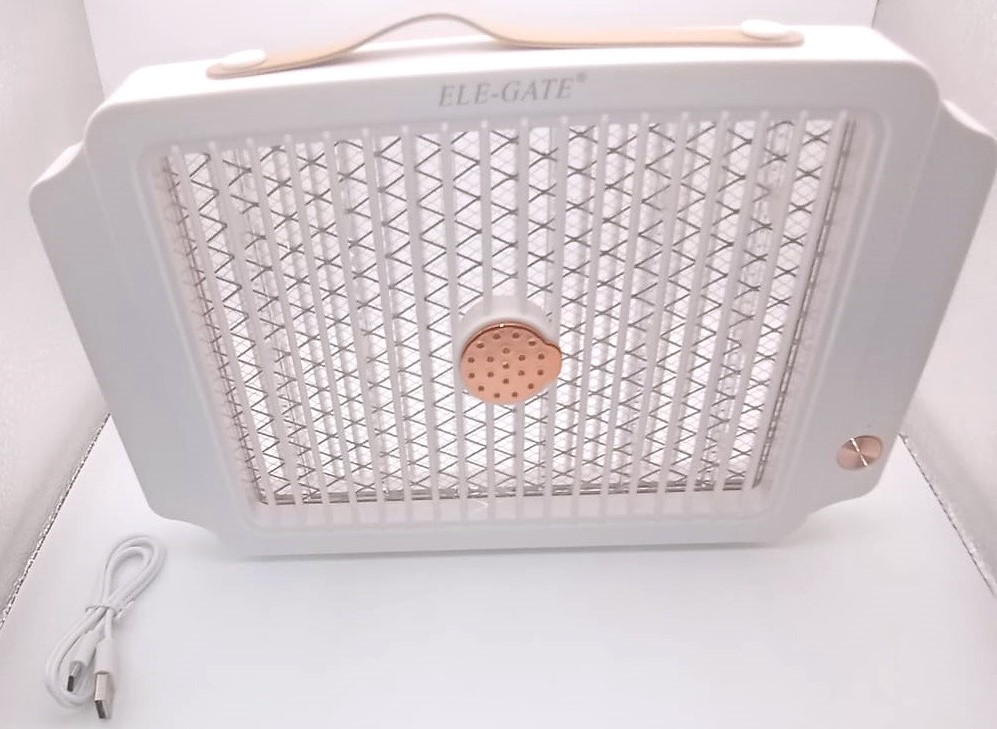 Foto 8 | Lampara Uv Trampa Anti Moscos Recargable Rectangular ''zapper''