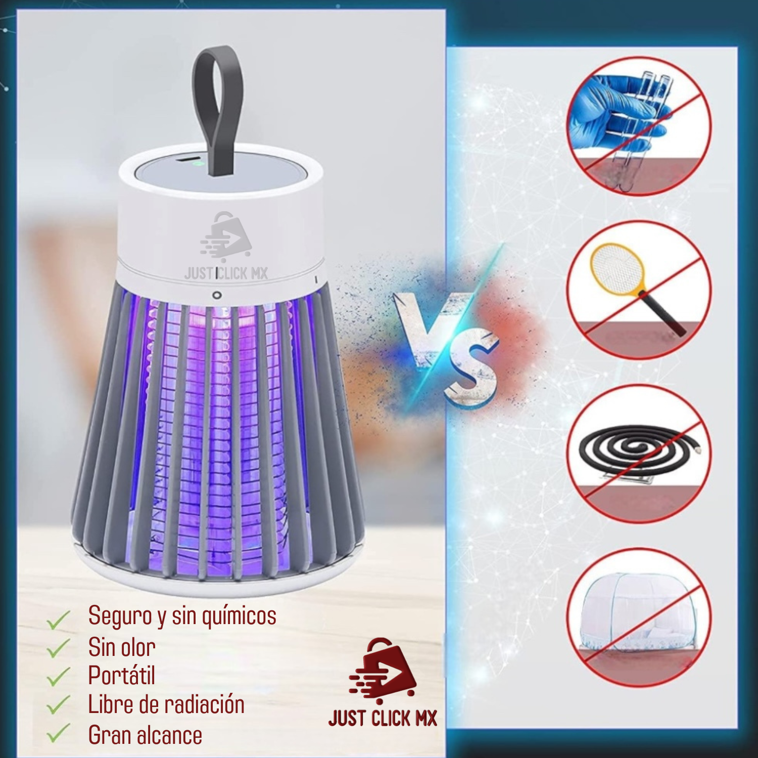 Foto 5 | Lámpara Eléctrica Uv Mata Mosquitos Colgante
