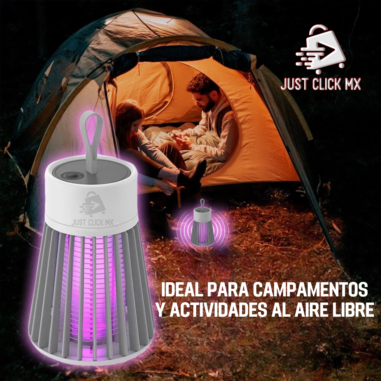 Foto 7 | Lámpara Eléctrica Uv Mata Mosquitos Colgante