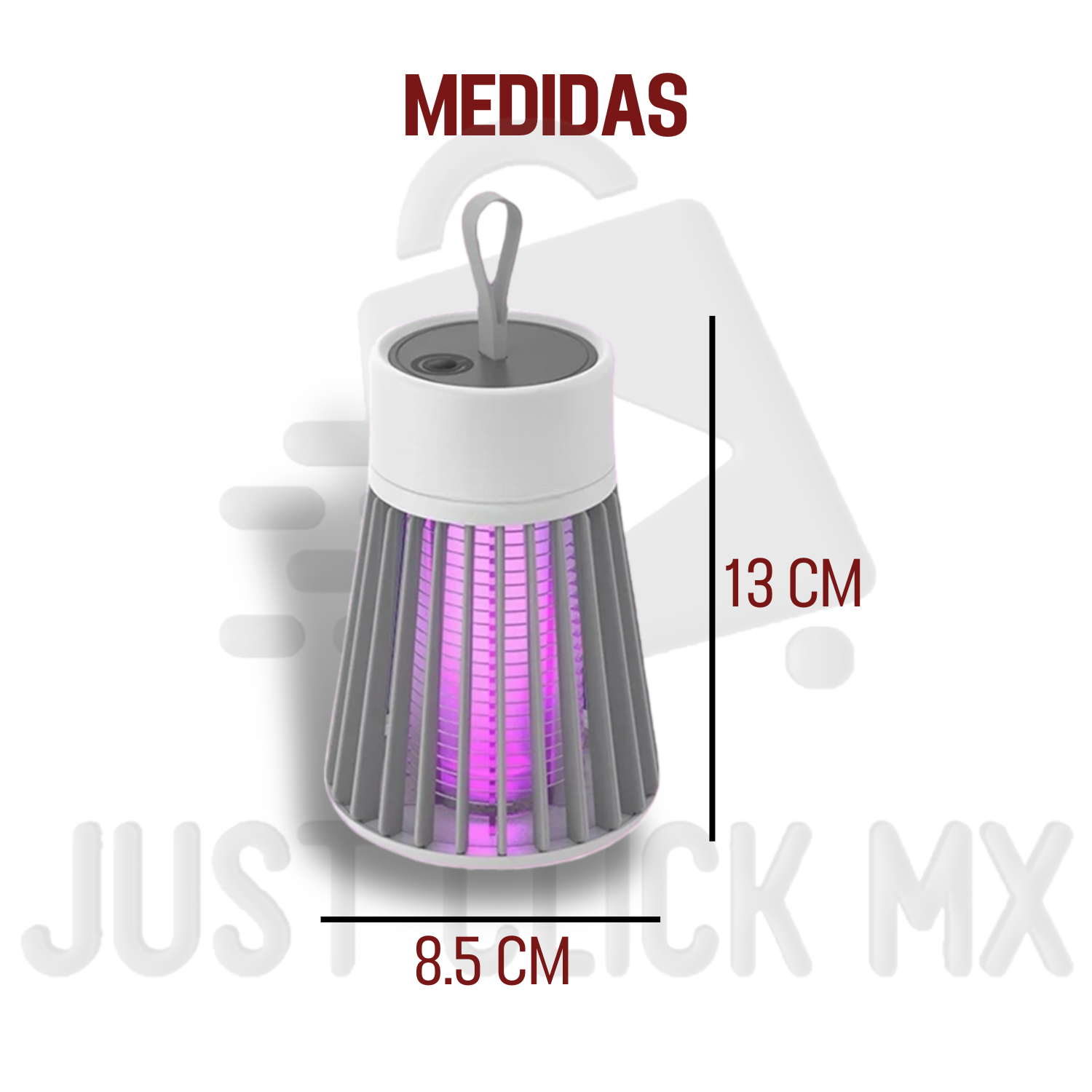 Foto 9 pulgar | Lámpara Eléctrica Uv Mata Mosquitos Colgante