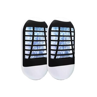 Foto 1 | 2 Unidades De Lámpara Mata Mosquitos Eléctrico Eo Safe Imports Esi-15272 Blanco
