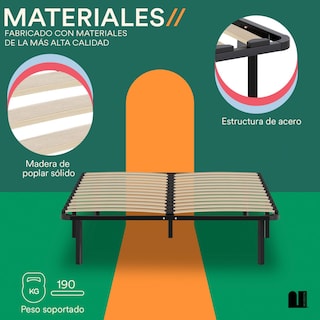 Foto 3 | Base para Cama Matrimonial Mubson