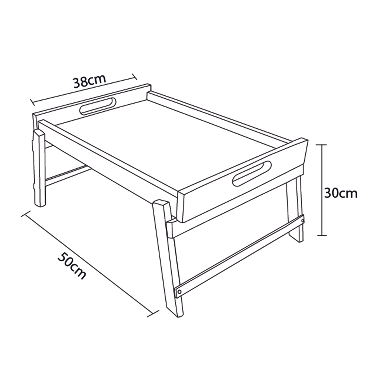 Foto 4 pulgar | Mesa De Cama Parota