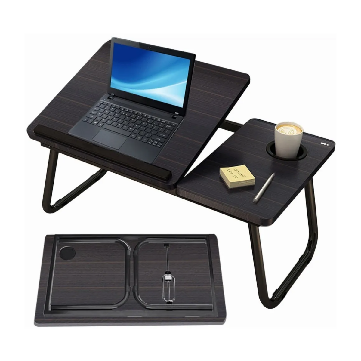 Foto 3 pulgar | Soporte Cama Portátil Plegable Para Laptop Lab.g Color Negro