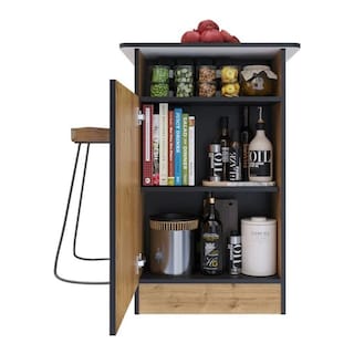 Foto 5 | Barra de Cocina Maderkit Log