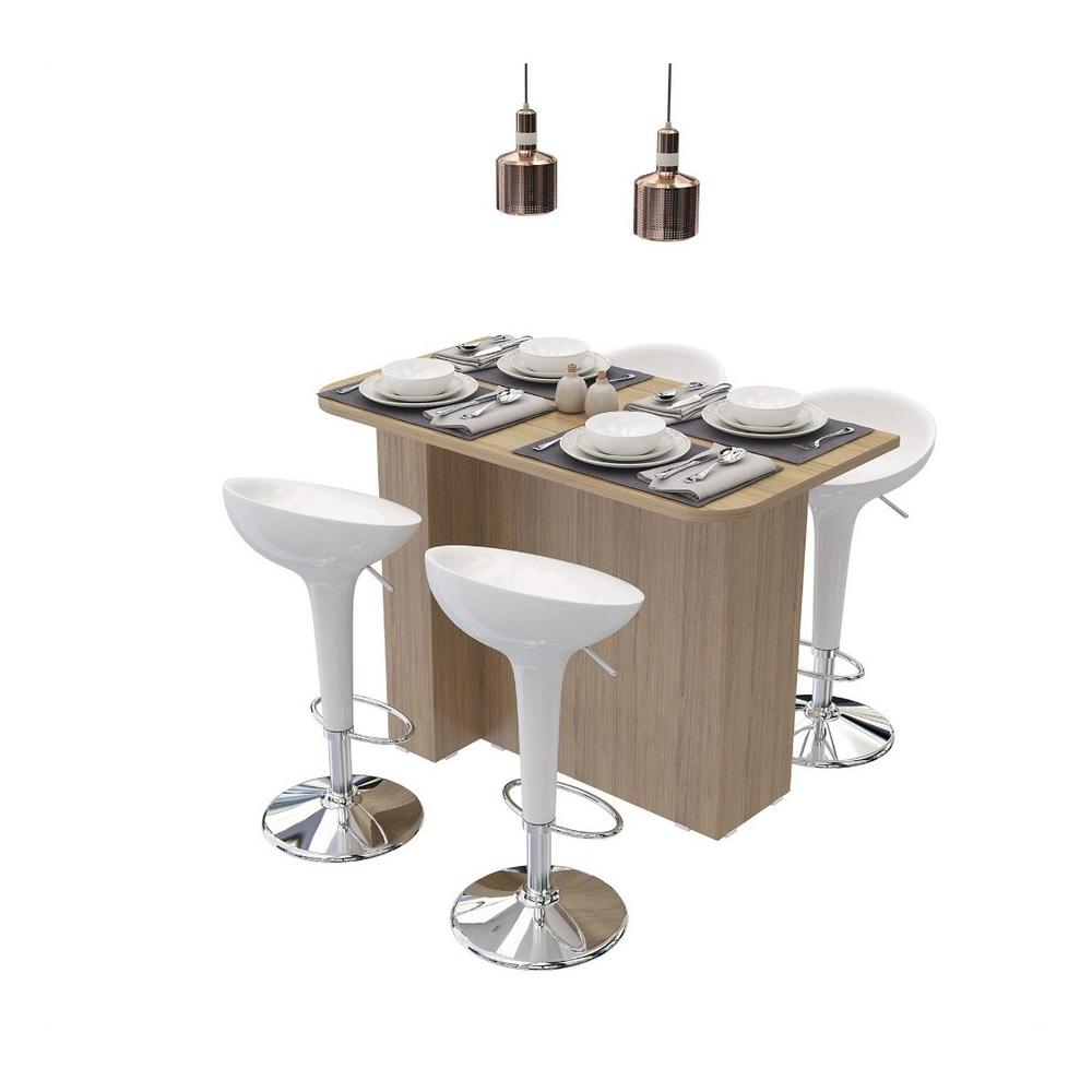 Foto 4 pulgar | Barra para Cocina Mikasa Maderkit Rovere