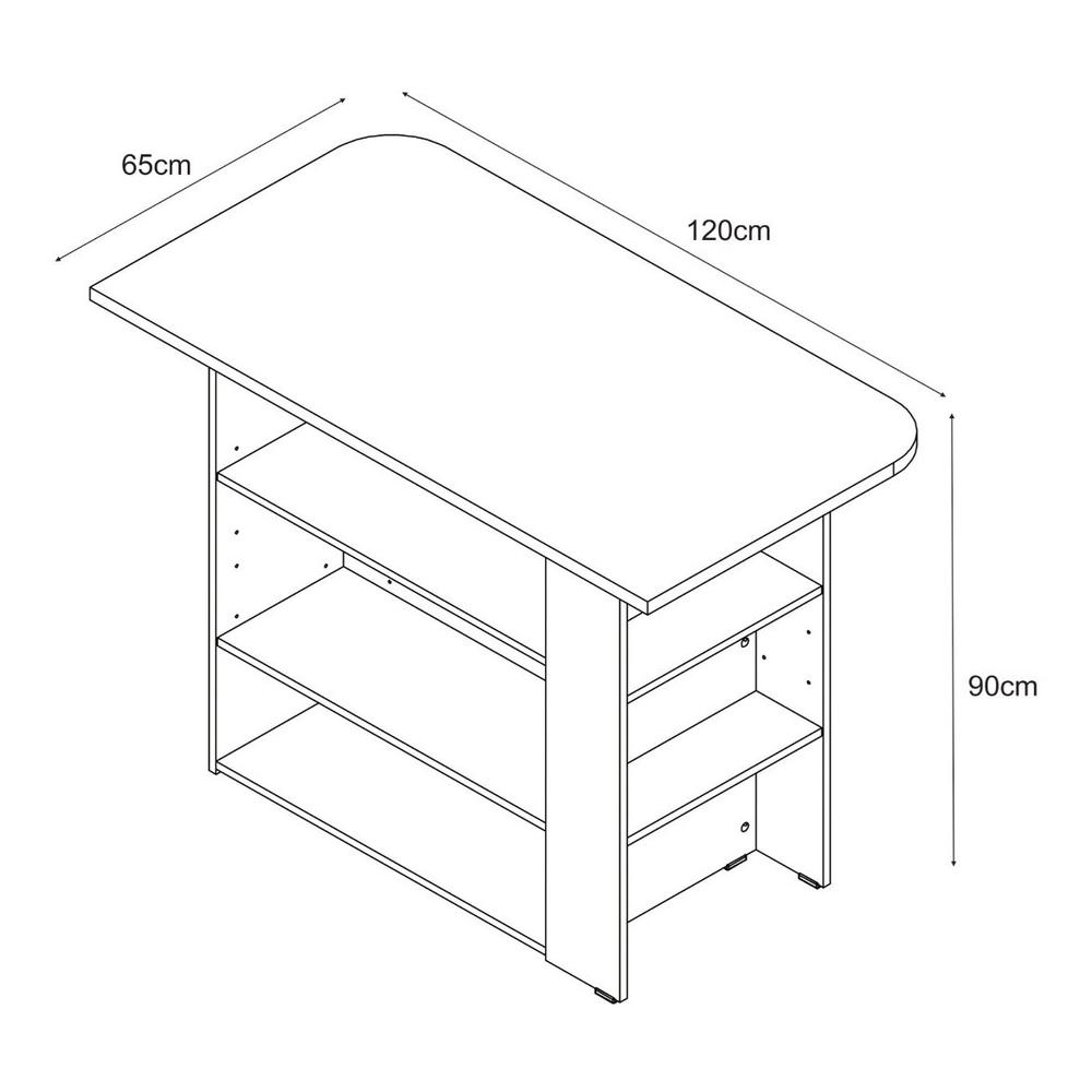Foto 6 pulgar | Barra para Cocina Mikasa Maderkit Rovere