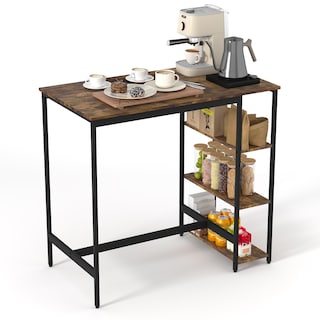 Foto 1 | Mesa De Bar Furniturer Filgen Marrón 109 X 60 X 100 Cm