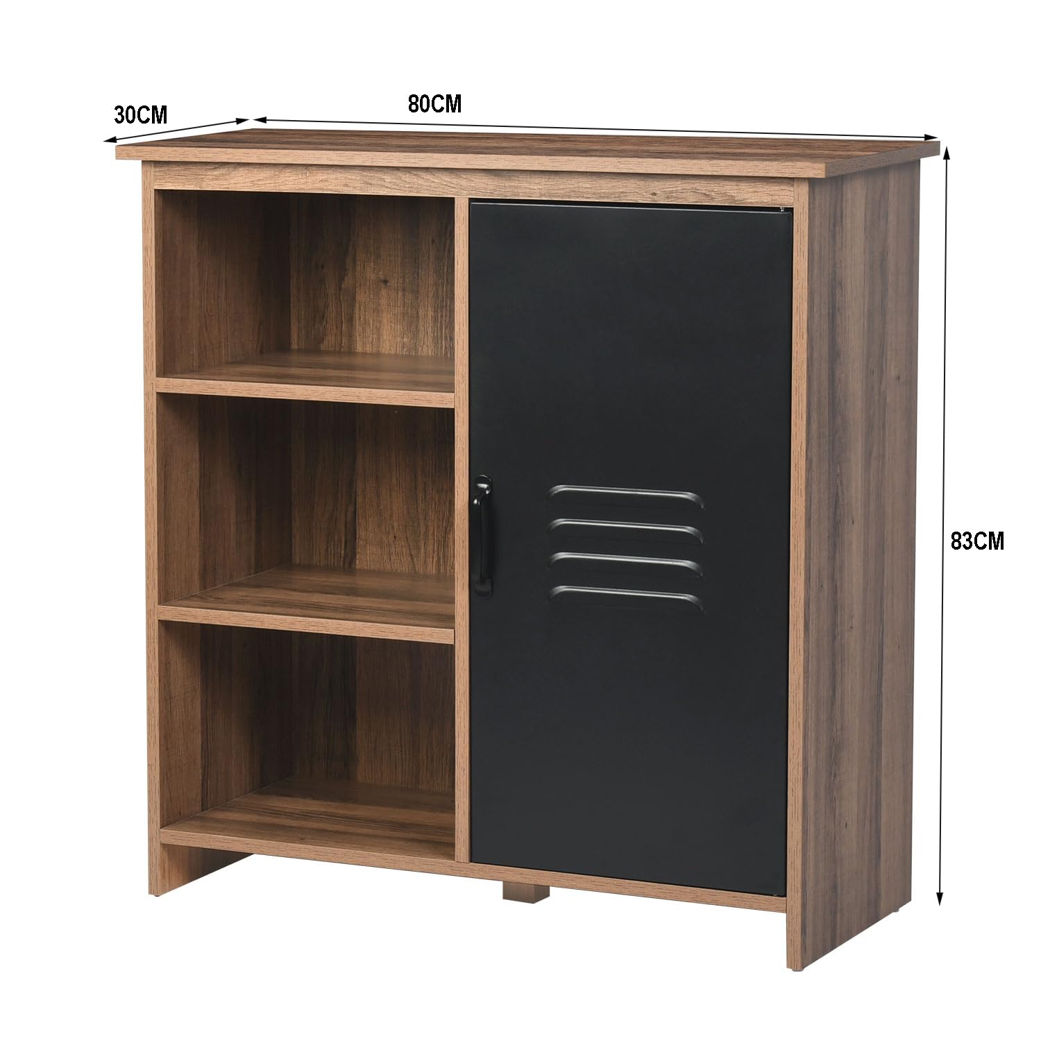 Foto 4 pulgar | Estante de Cocina Furniture Negro