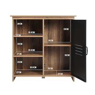Foto 5 | Estante de Cocina Furniture Negro