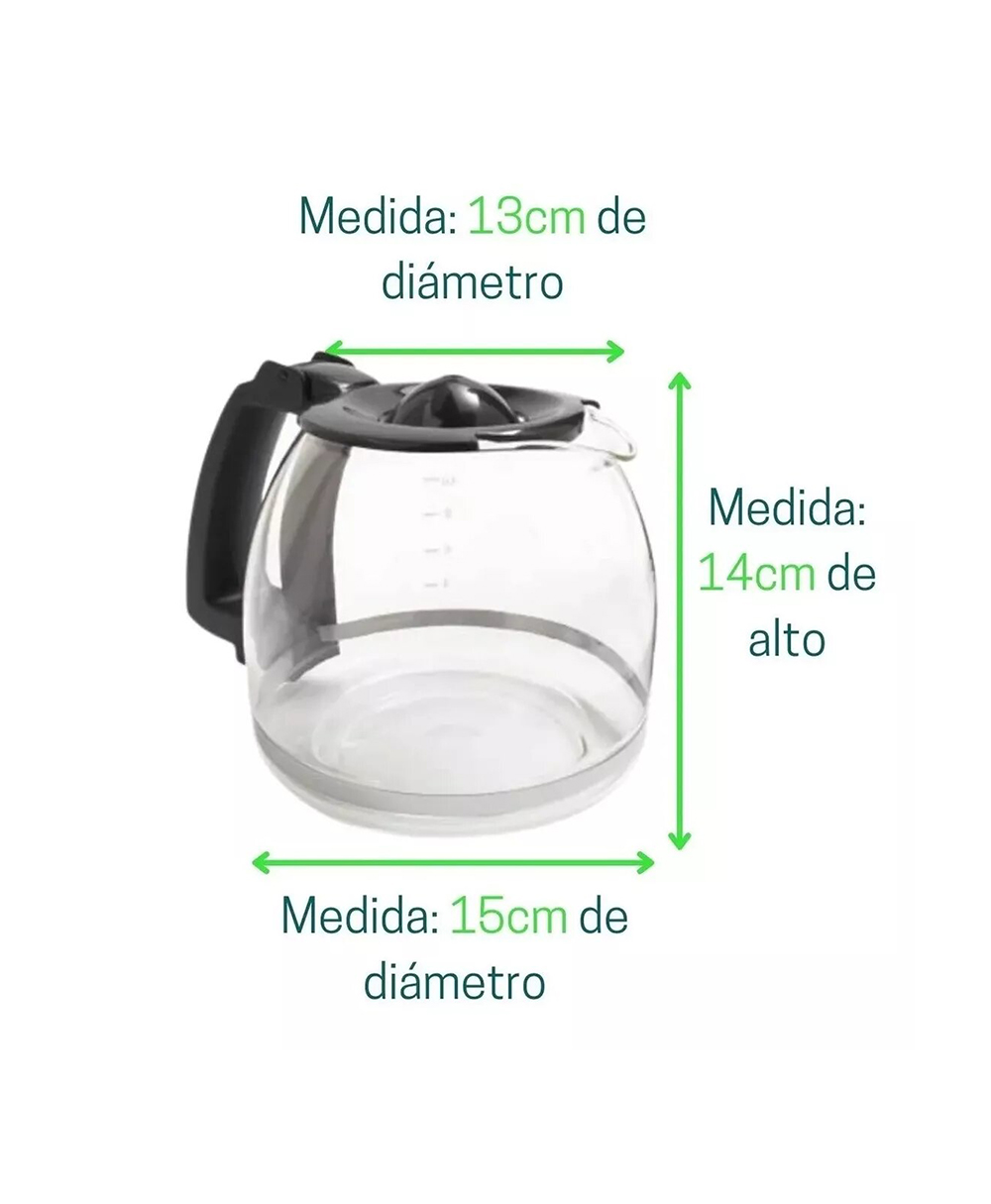 Foto 3 pulgar | Jarra de Repuesto para Cafetera Oster de 12 Tazas